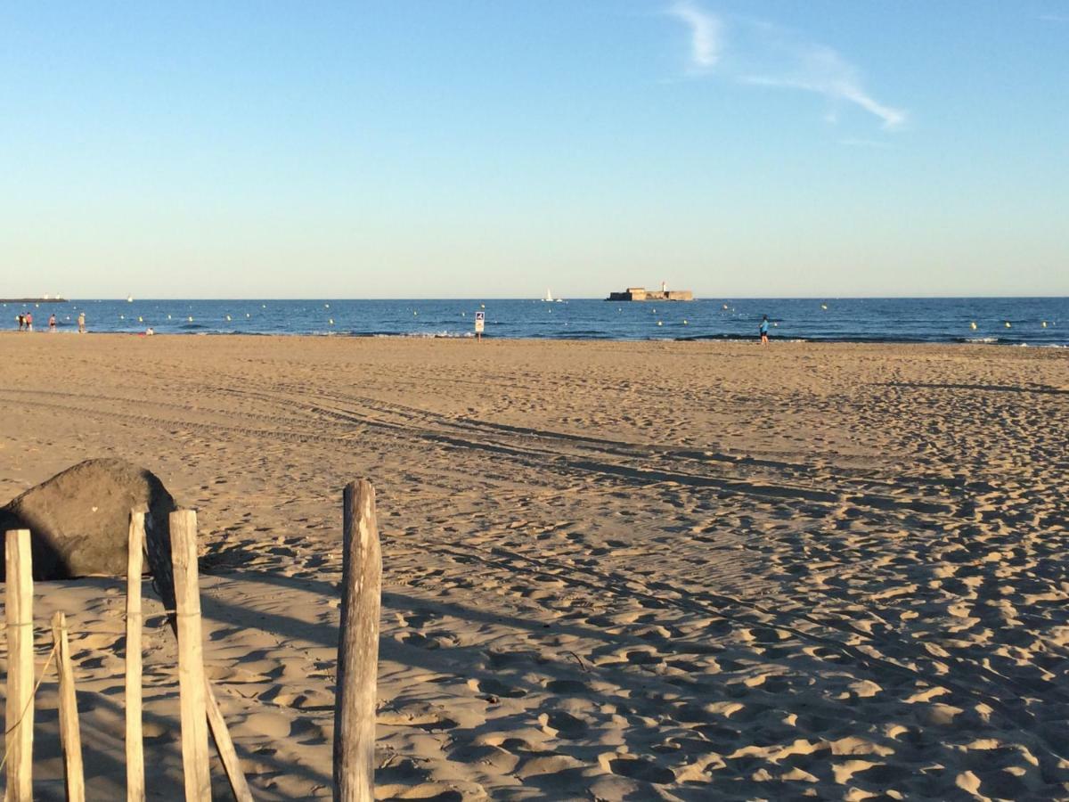 Residence Aquaplage 45M2 Front De Mer Plage Richelieu Agde Εξωτερικό φωτογραφία